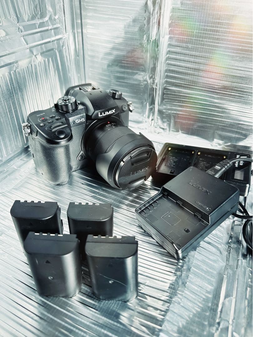 ミラーレス【特典大量有り】レンズセット〈クリーニング済〉一眼レフ パナ GH5