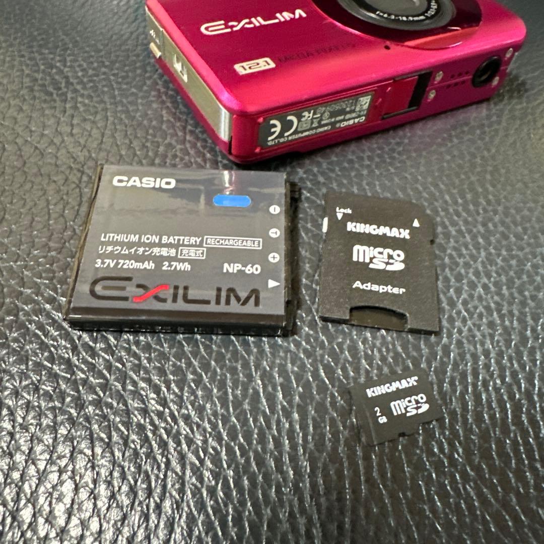 CASIO EXILIM EX-Z90 ピンク 動作確認済　中古良品