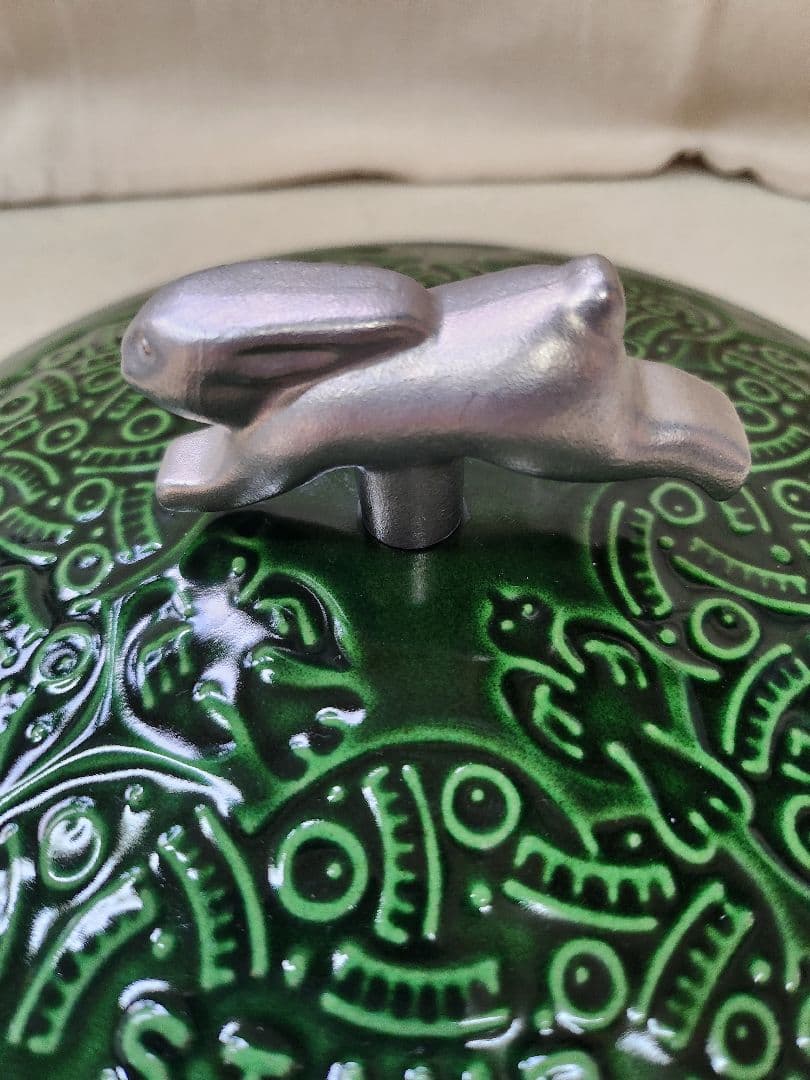 STAUB×mina perhonen ホットプレート　　ラウンド 20cm