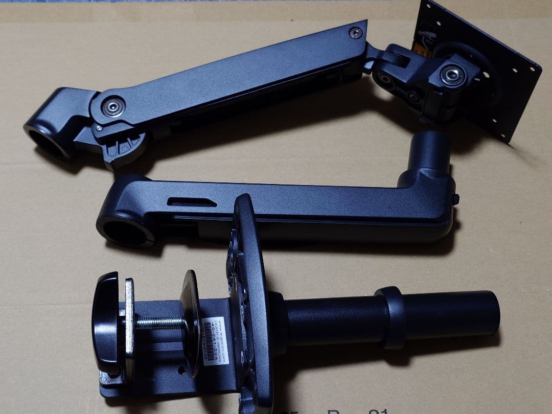 モニターアーム ergotron LX DeskMonitor Arm ブラック