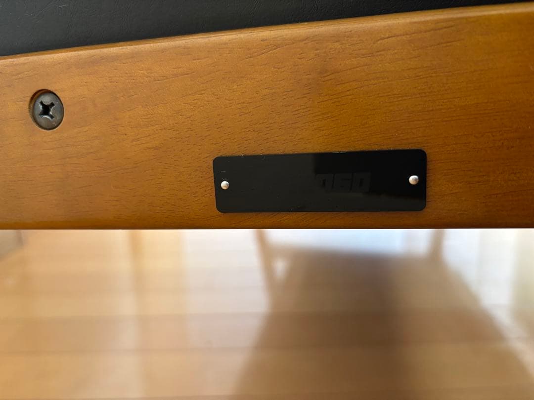 カリモク60 Kチェア 2シーター スタンダードブラック