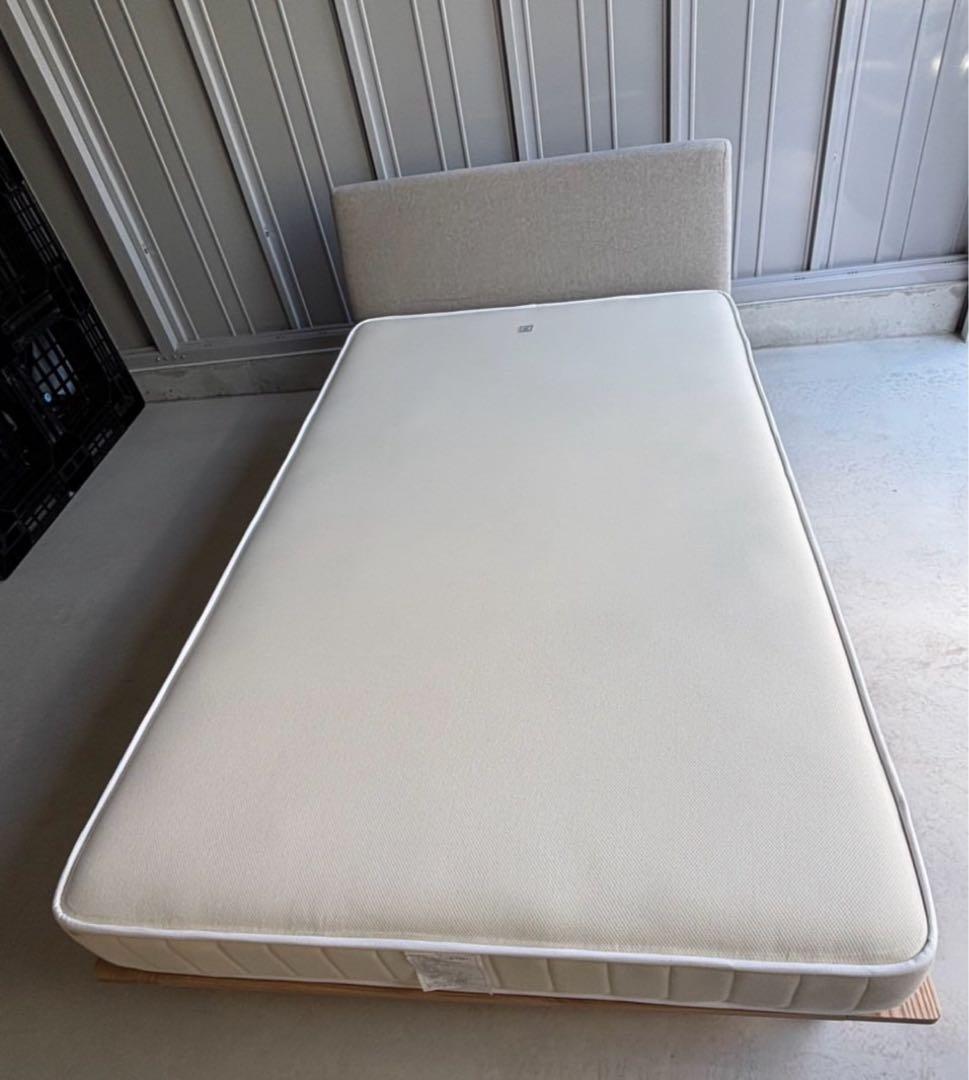 【ジル】IDEE アッシュ　オレイエ　セミダブルベッド