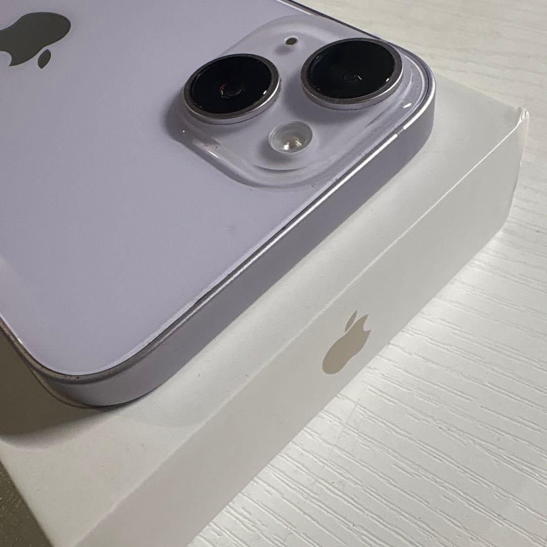 iPhone14 256GB パープル SIMフリー 極美品