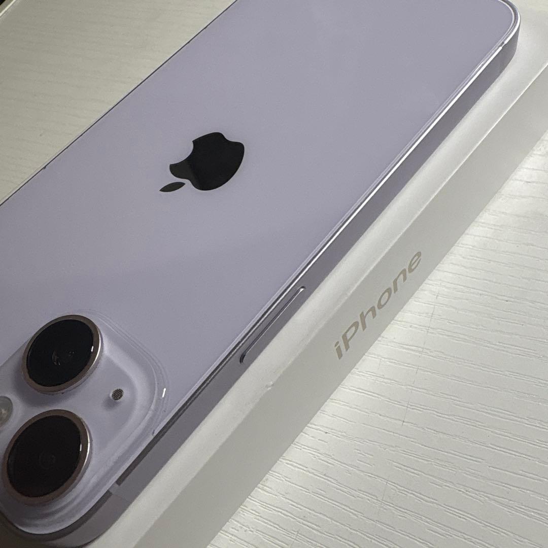 iPhone14 256GB パープル SIMフリー 極美品