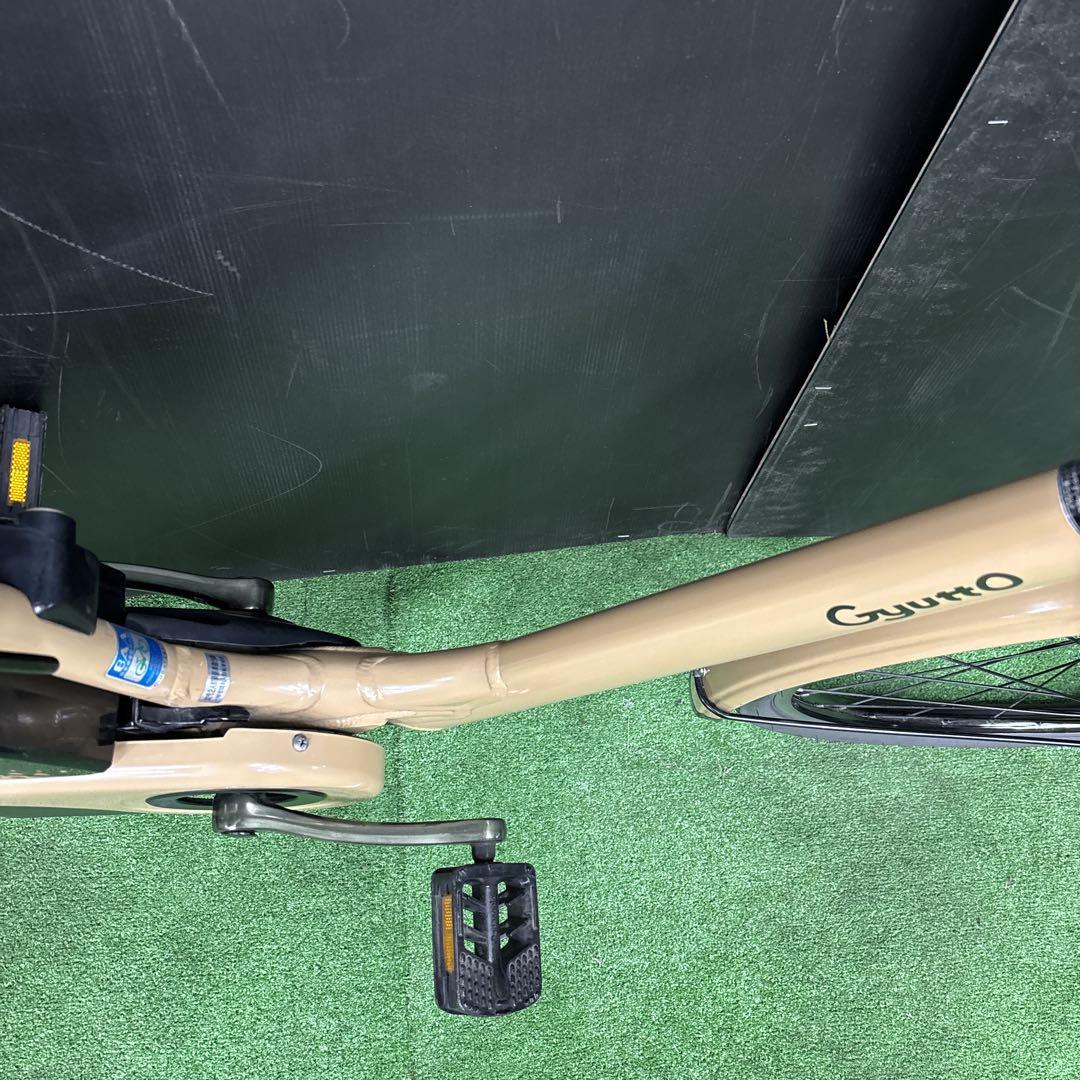 電動自転車 Panasonic Gyutto ベージュ 3人乗り対応　12