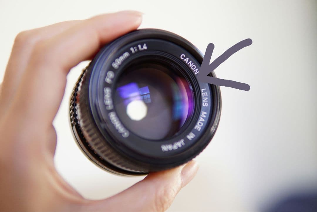 Canon 50mm f/1.4 レンズ オールドレンズ