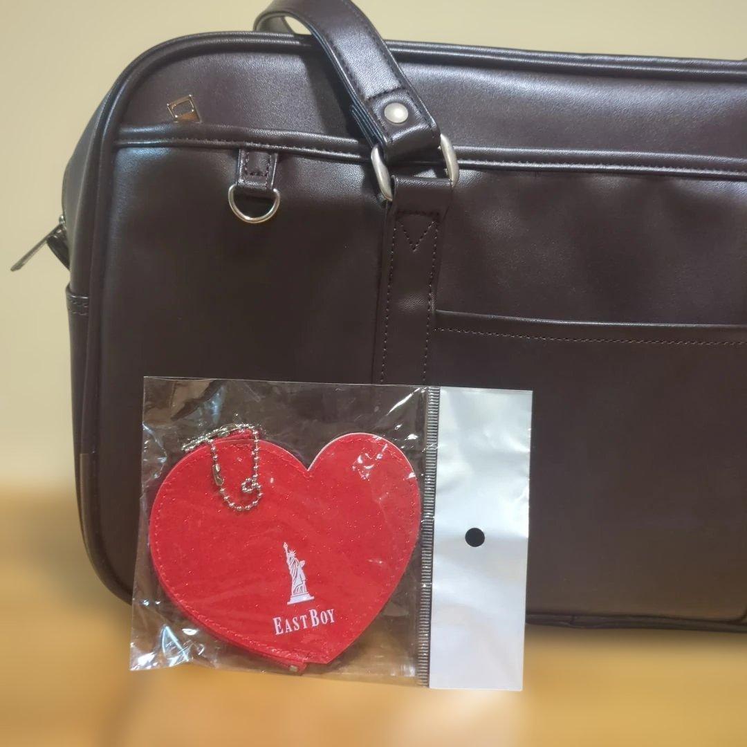美品イーストボーイ　EASTBOY スクールバック　スクバ　茶色