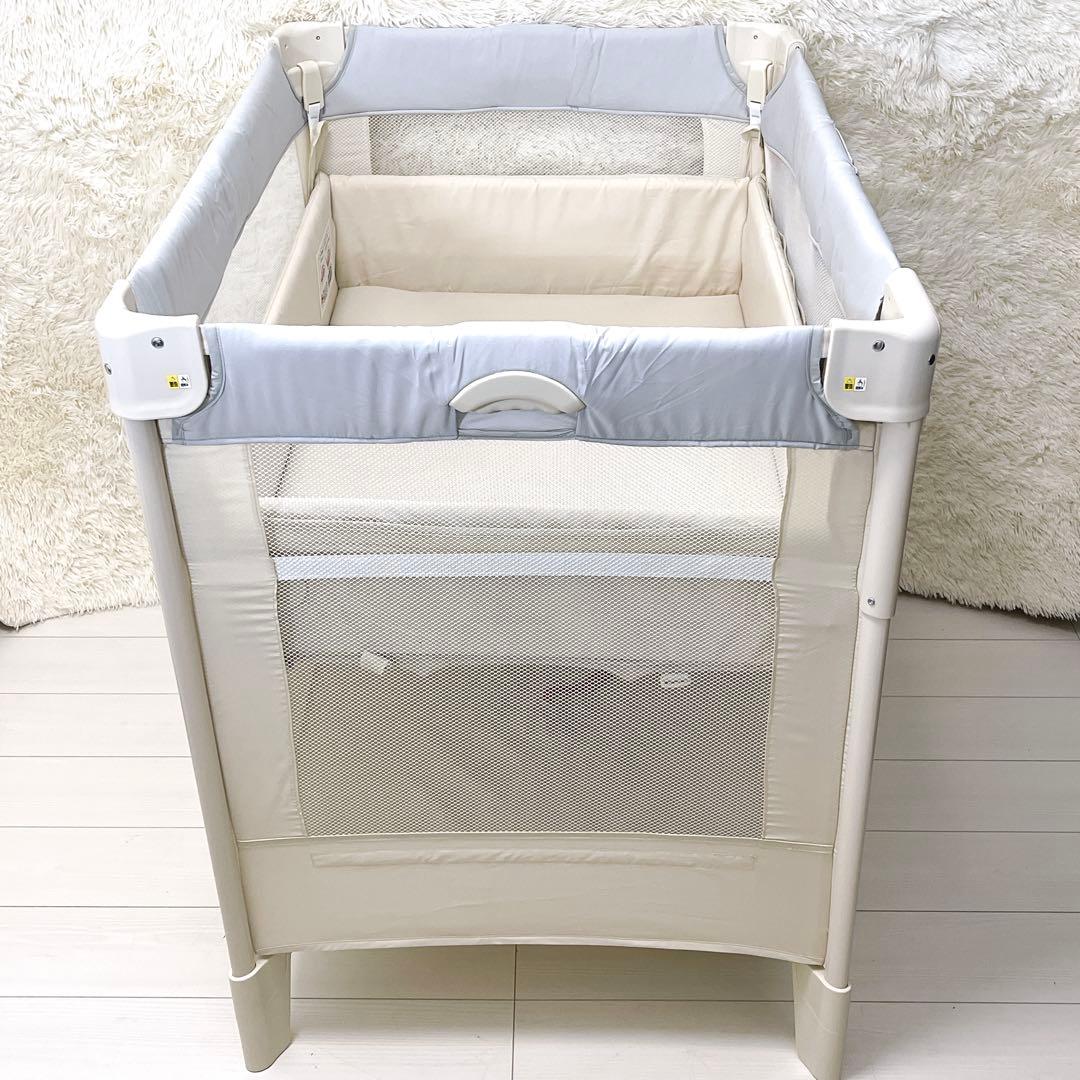 Aprica アップリカ ベビーベッド ココネルエアーAB 元箱付き 極美品