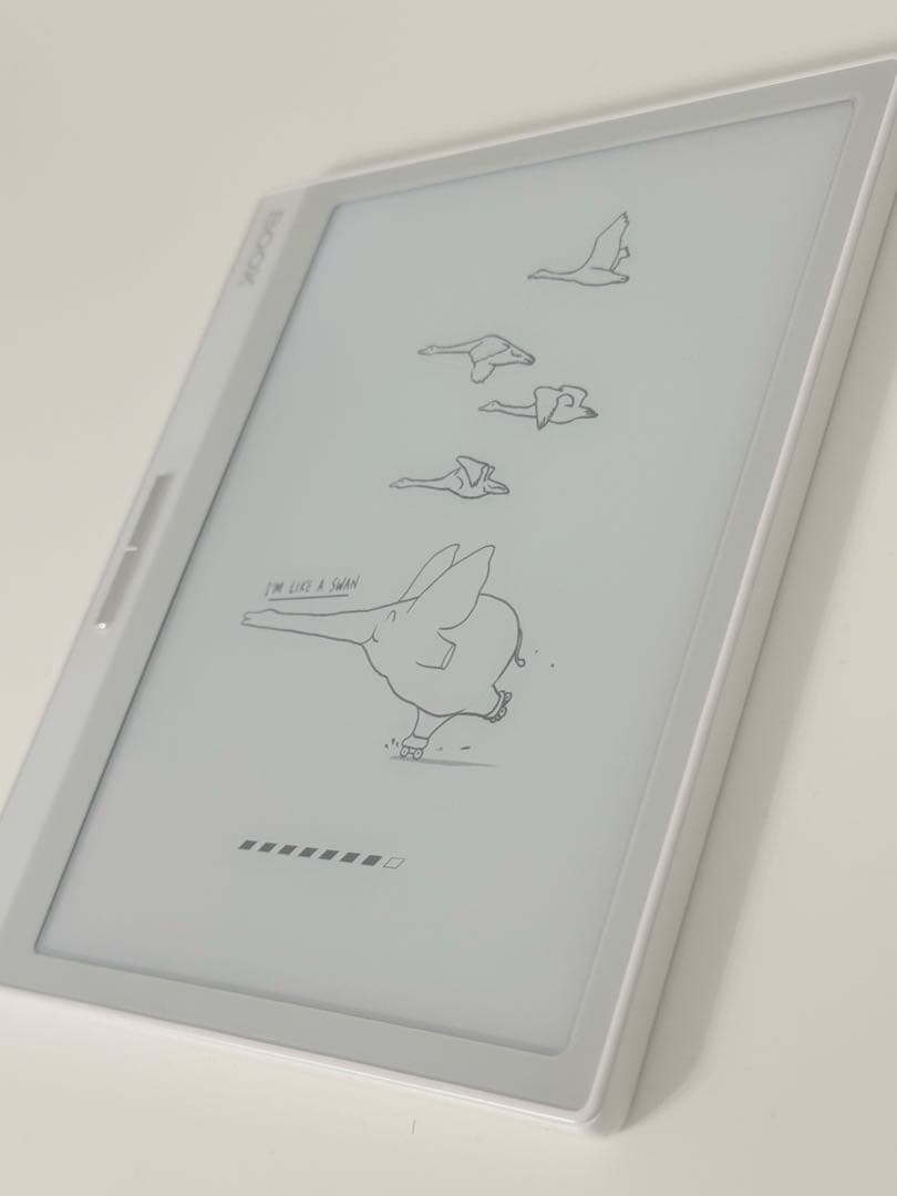 BOOX Leaf2 ホワイトモデル　7インチ電子書籍リーダー