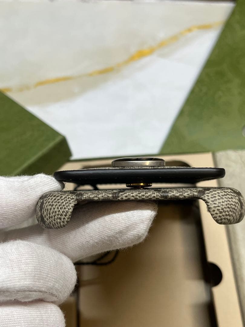 【新品未使用】　GUCCI スマホケース iPhone13 Pro 01