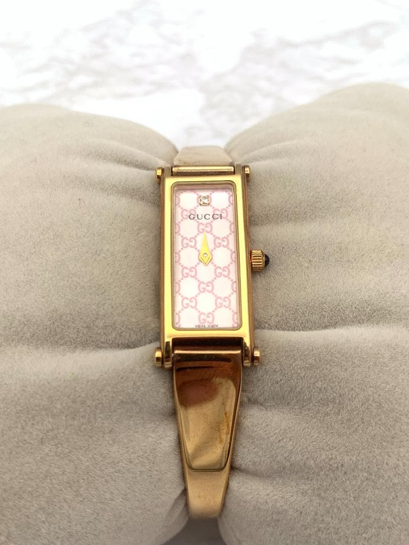 【美品】GUCCI グッチ 1500L クォーツ 腕時計 レディース