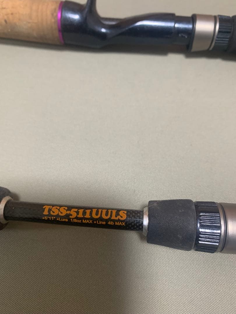 trickster ベイト2本　スピニング1 Dynamis ベイト1本　4本