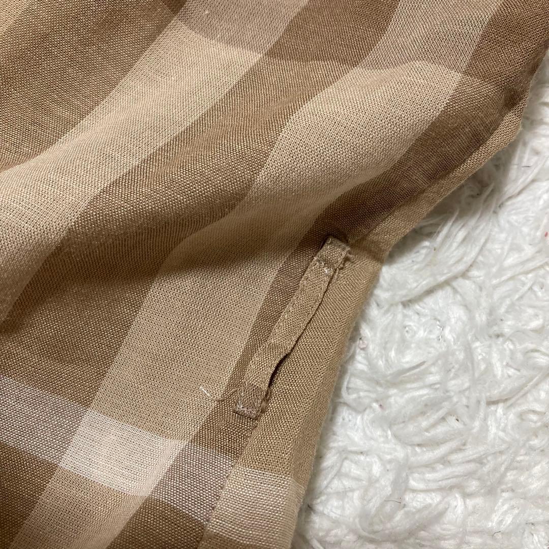 大きいサイズ48 バーバリーロンドン メガチェック シャツ チュニック