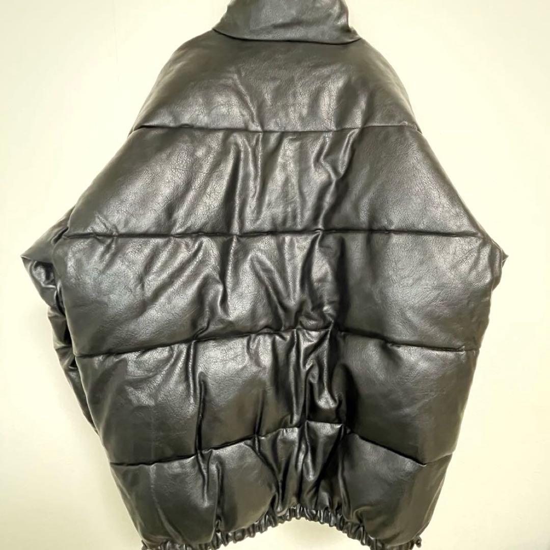 GRIMEY GRMY リバーシブル パフジャケット L ブラック 総柄