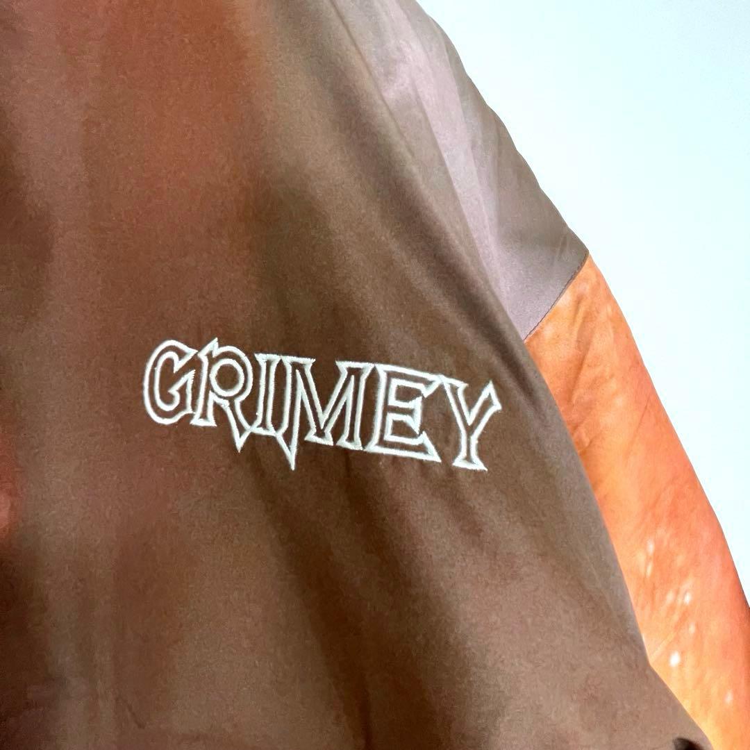 GRIMEY GRMY リバーシブル パフジャケット L ブラック 総柄