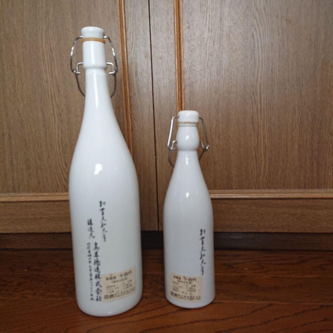 値下げしました！！ 十四代 陶器製空瓶 一升瓶&720ml２本セット