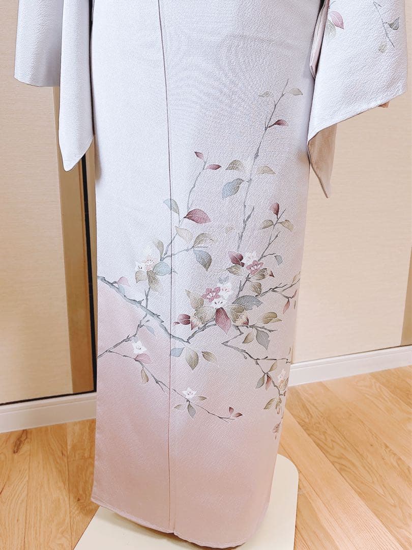 美品　訪問着　フルセット　裄66 友禅 卒業式　入学式　結婚式　M S 袋帯