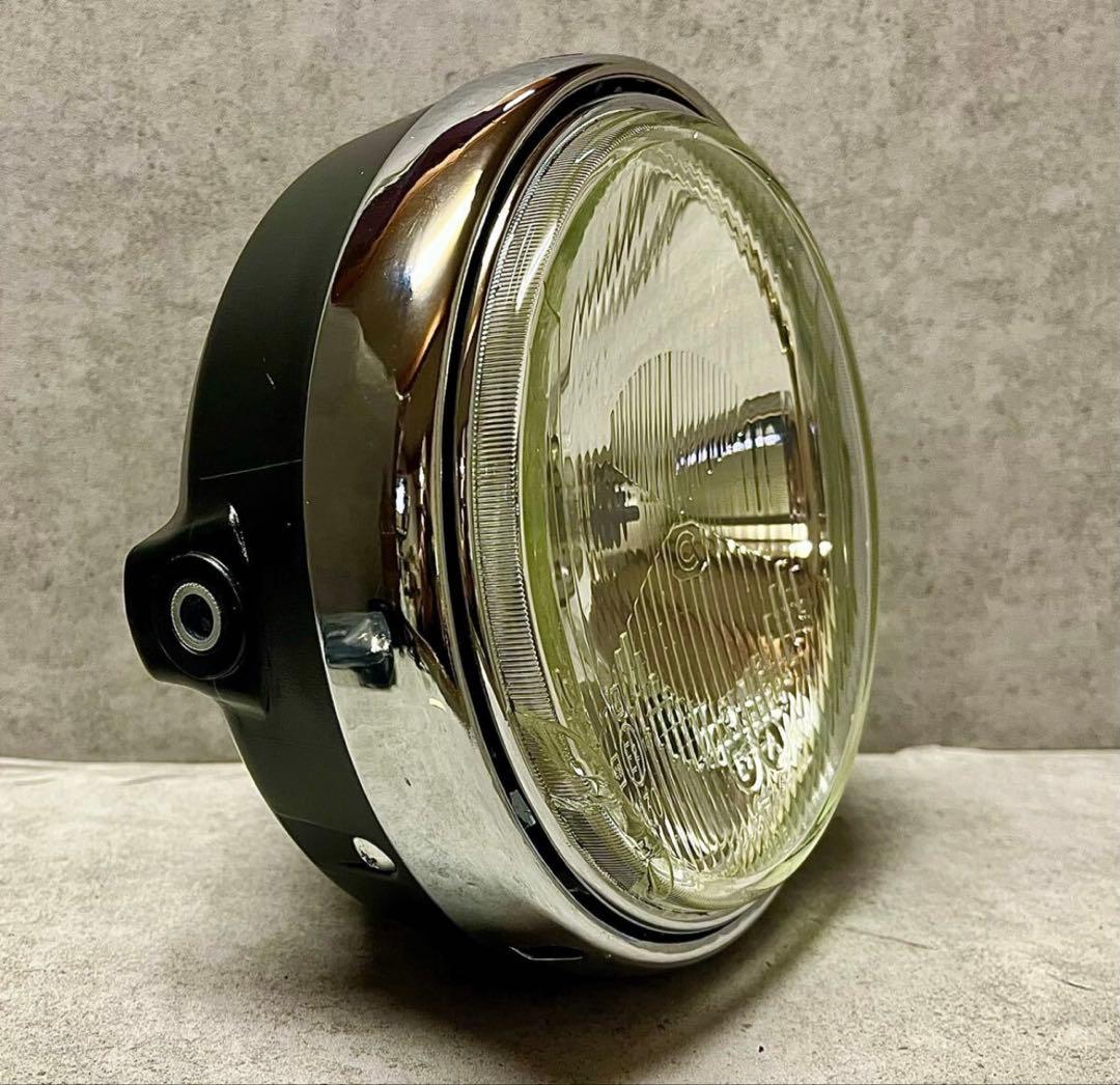 当時物 希少 シビエ CIBIE ヘッドライト 凹み ヒビあり