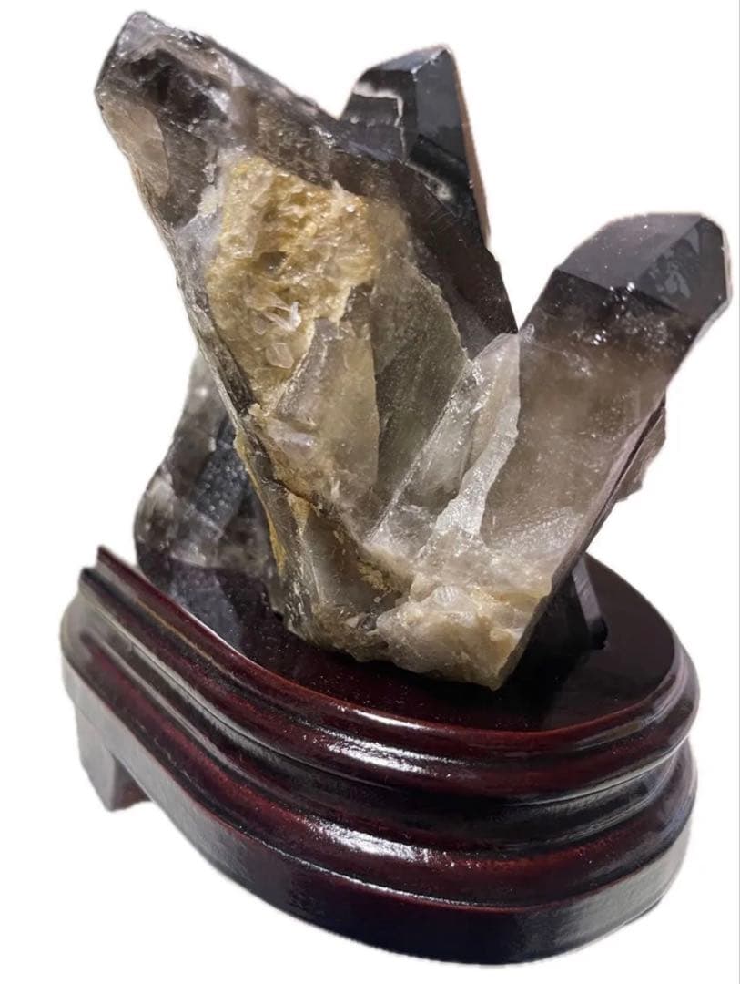 モリオンクラスター　特大サイズ　約15cm×約13cm約9.5cm 1960g