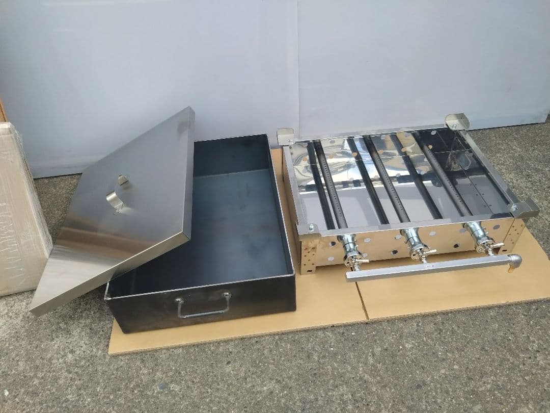 「石焼き芋」鉄板釜　さつまいも　独立開業　プロパンガス　グリドル マルシェ 農家