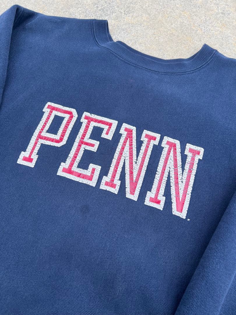 【USA製】90s Champion リバースウィーブ 両面プリントIVY