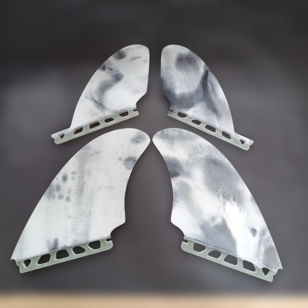 フューチャーフィン対応　アートグラス仕様　クワッドフィン