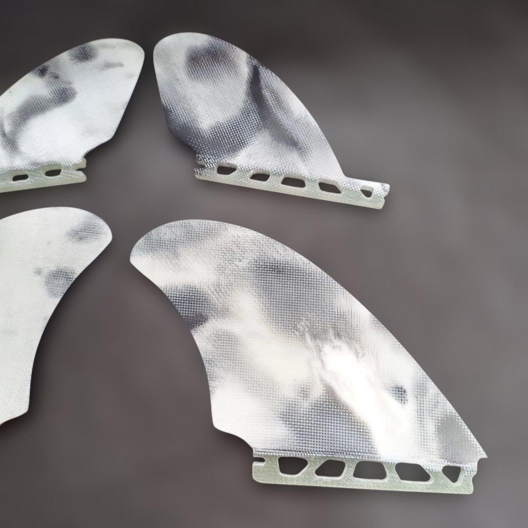 フューチャーフィン対応　アートグラス仕様　クワッドフィン