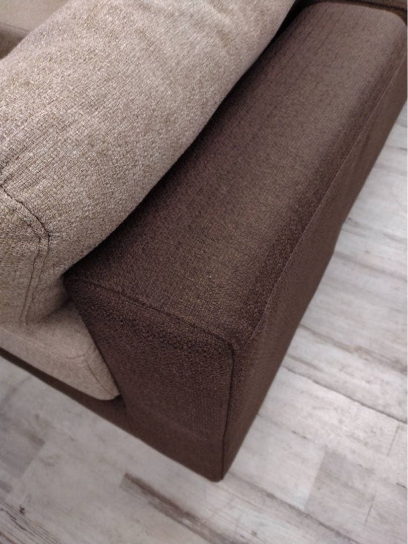 カウチソファ　ファブリック　幅200cm　北九州市福岡市限定