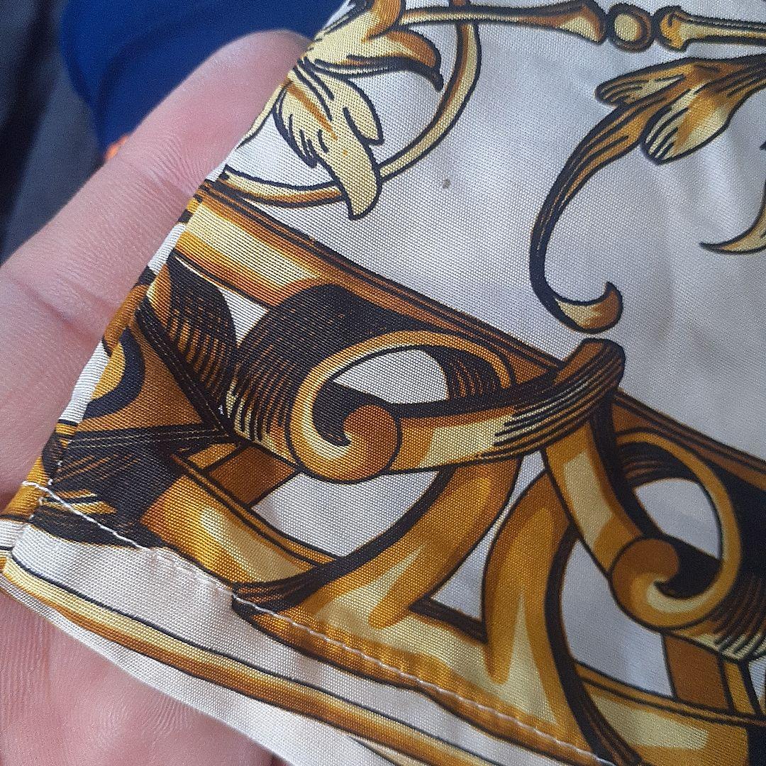 ジャンニヴェルサーチ GIANNI VERSACE シルクシャツ 38