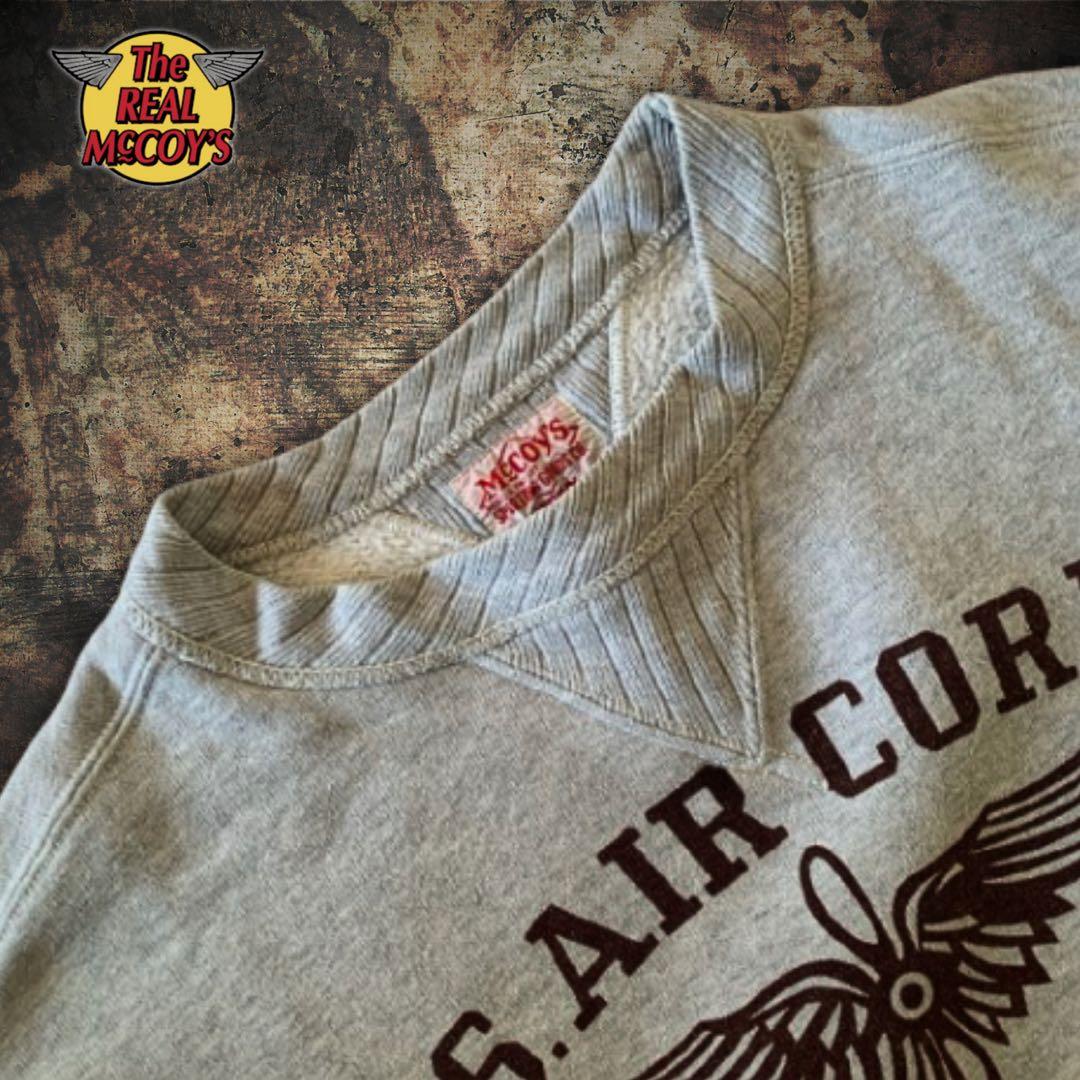 『降臨◎』THE REAL McCOY'S(マッコイズ)プリントスウェット