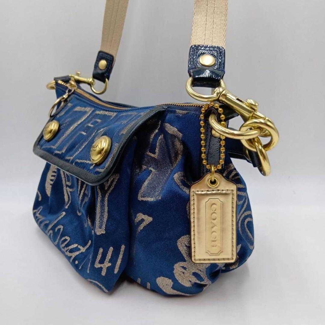 美品✨ COACH POPPY ONE SHOULDER BAG 2way