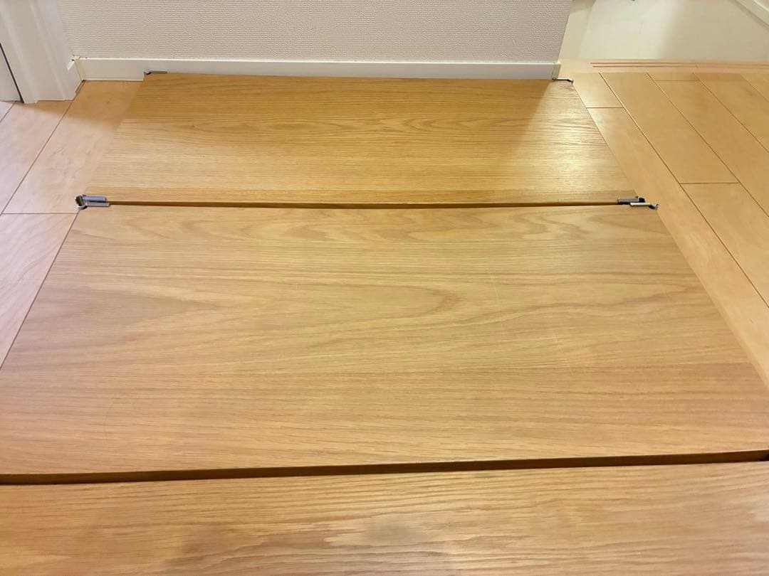 無印良品 ステンレスユニットシェルフ 追加棚 3枚セット オーク材 84cm B