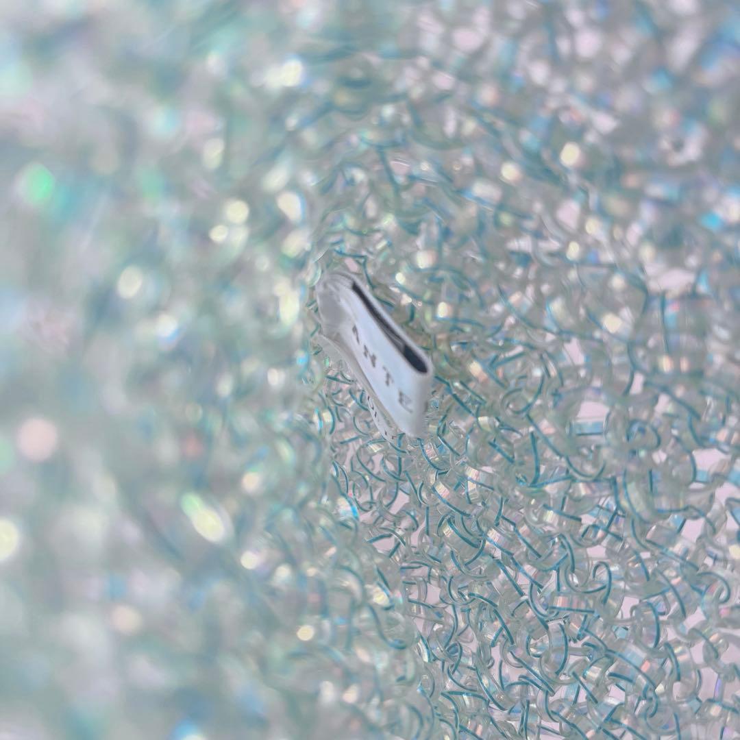 超希少カラー　アンテプリマ スクエア ショルダーチェーン オーロラグリーン