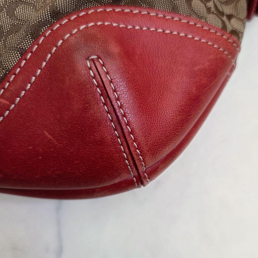 コーチ 6351ソーホー ホーボー レッド ワンショルダーバッグ　COACH