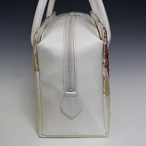 お洒落！！ 京都 西陣織 正絹帯地 使用 利休バッグ お茶席 241110