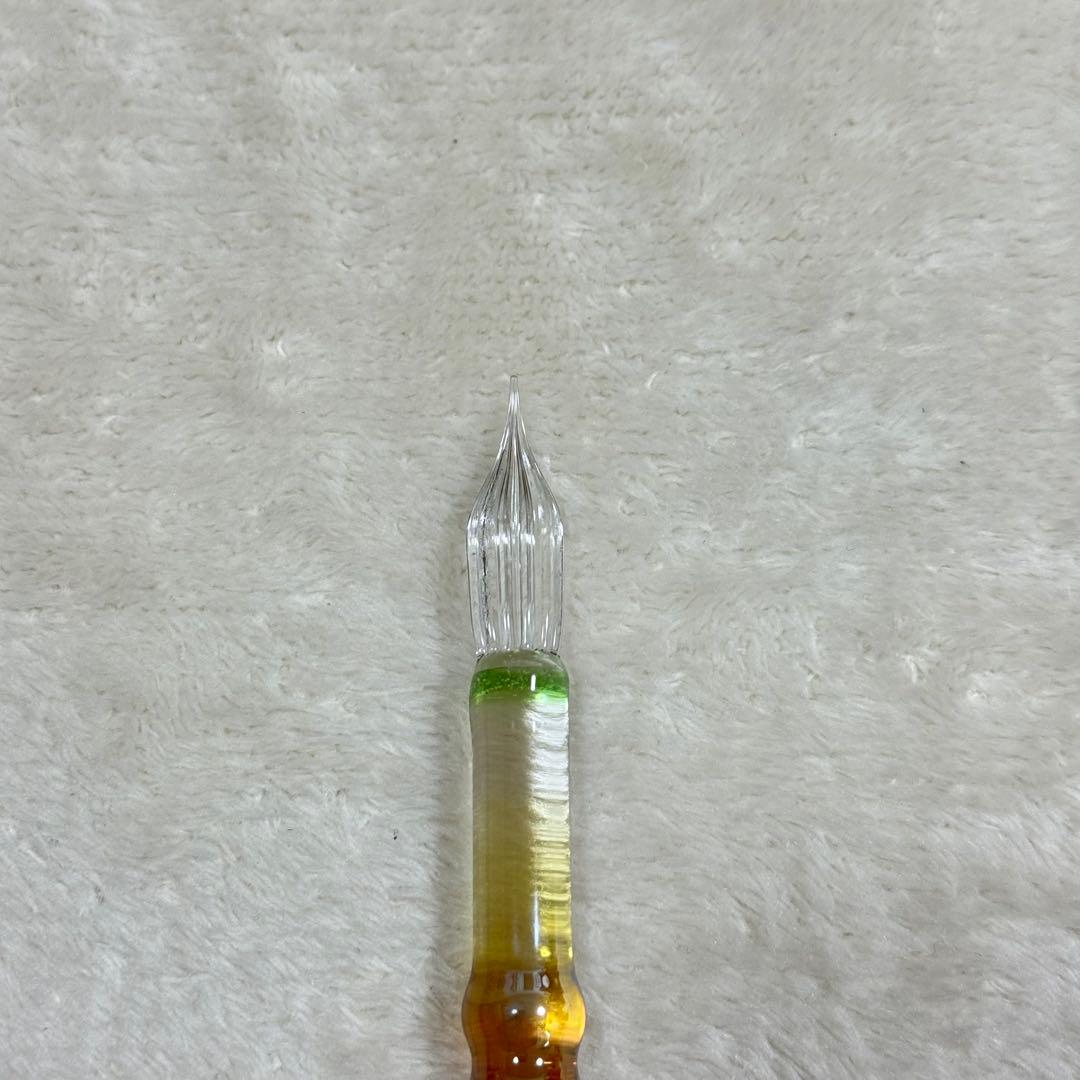 【未使用】川西硝子 ガラスペン 十二 グラデーション 希少品