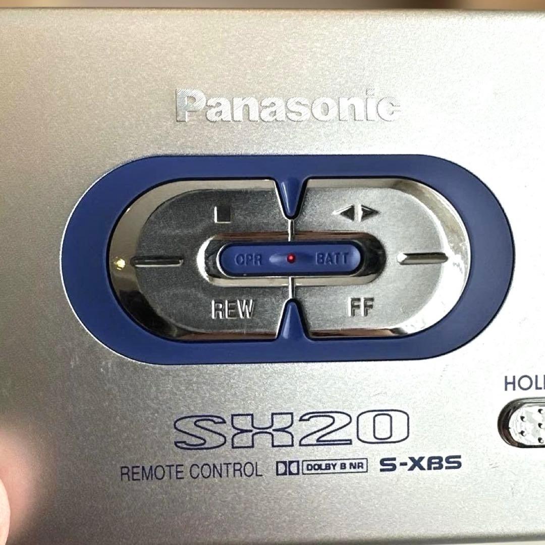 【美品DE修復品】Panasonic カセットプレーヤー RQ-SX20