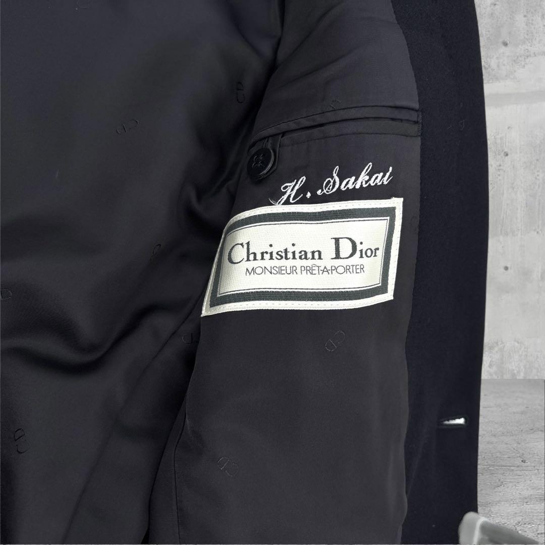 【美品】Dior　クリスチャンディオール　　スーツ　ジャケット　金具ロゴボタン