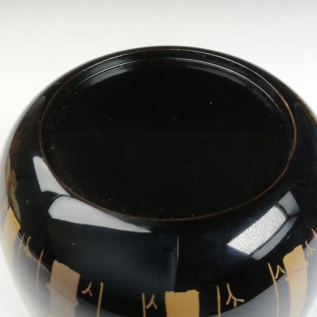 Ｔ８３５　棗　『竹林蒔絵』『平棗』『雲斎 作』　共箱　茶道具