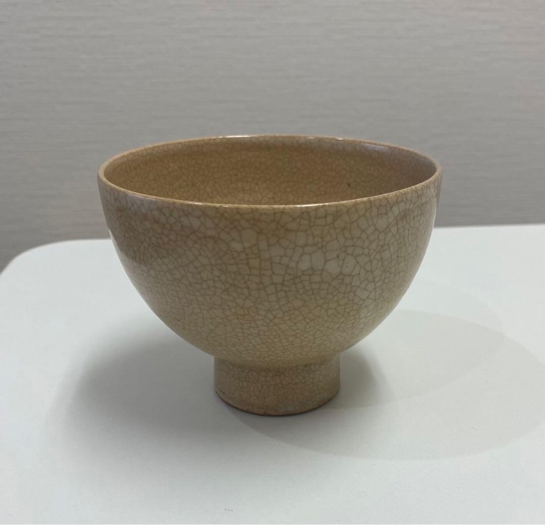古曽部　茶碗　鹿