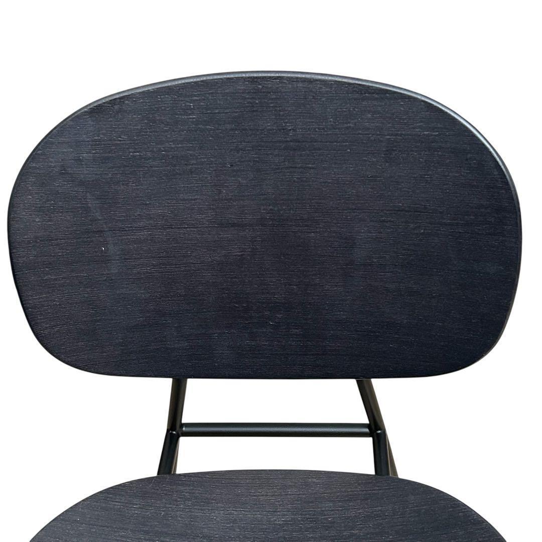 値下不可　美品　ASPLUND■トンディーナ　チェア　ブラック　イタリア製