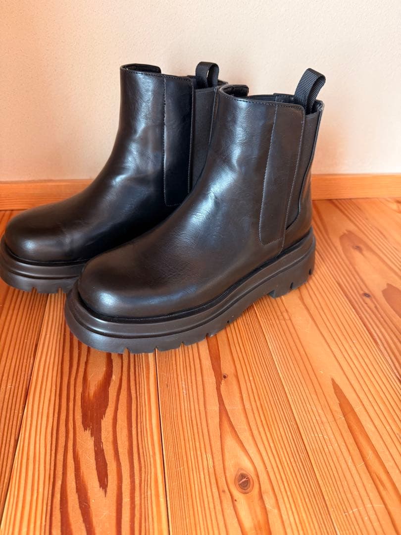 靴 HIAND Chelsea Short Boots24.5cm