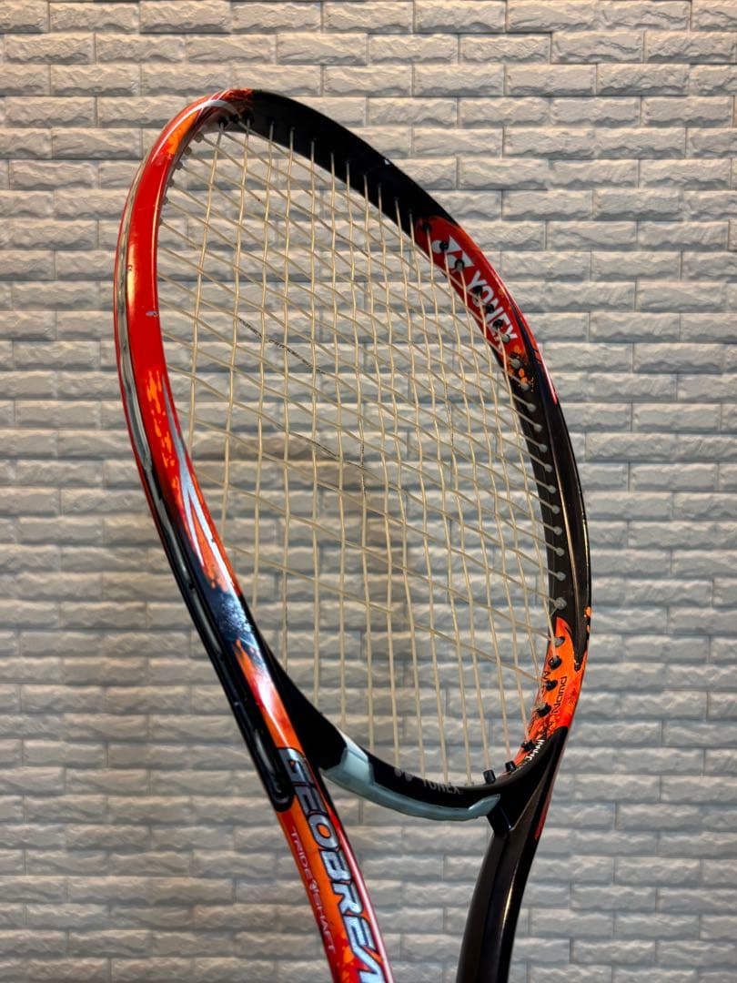 【◎美品•ケース付】GEOBREAK 70Sテニスラケット 黒/オレンジ