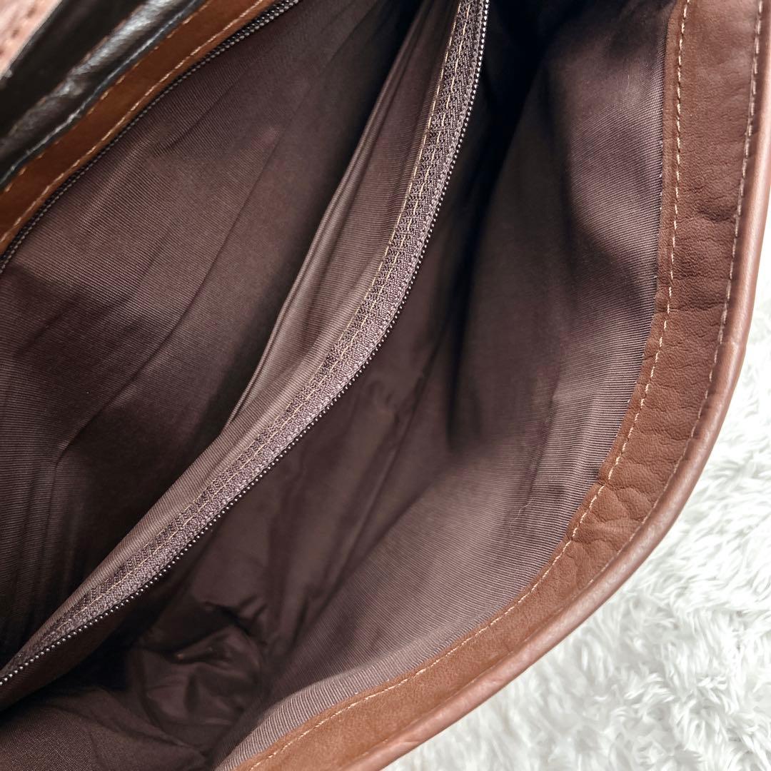 PORTER ハンドバッグ バロン メッセンジャー ブラウン 茶色