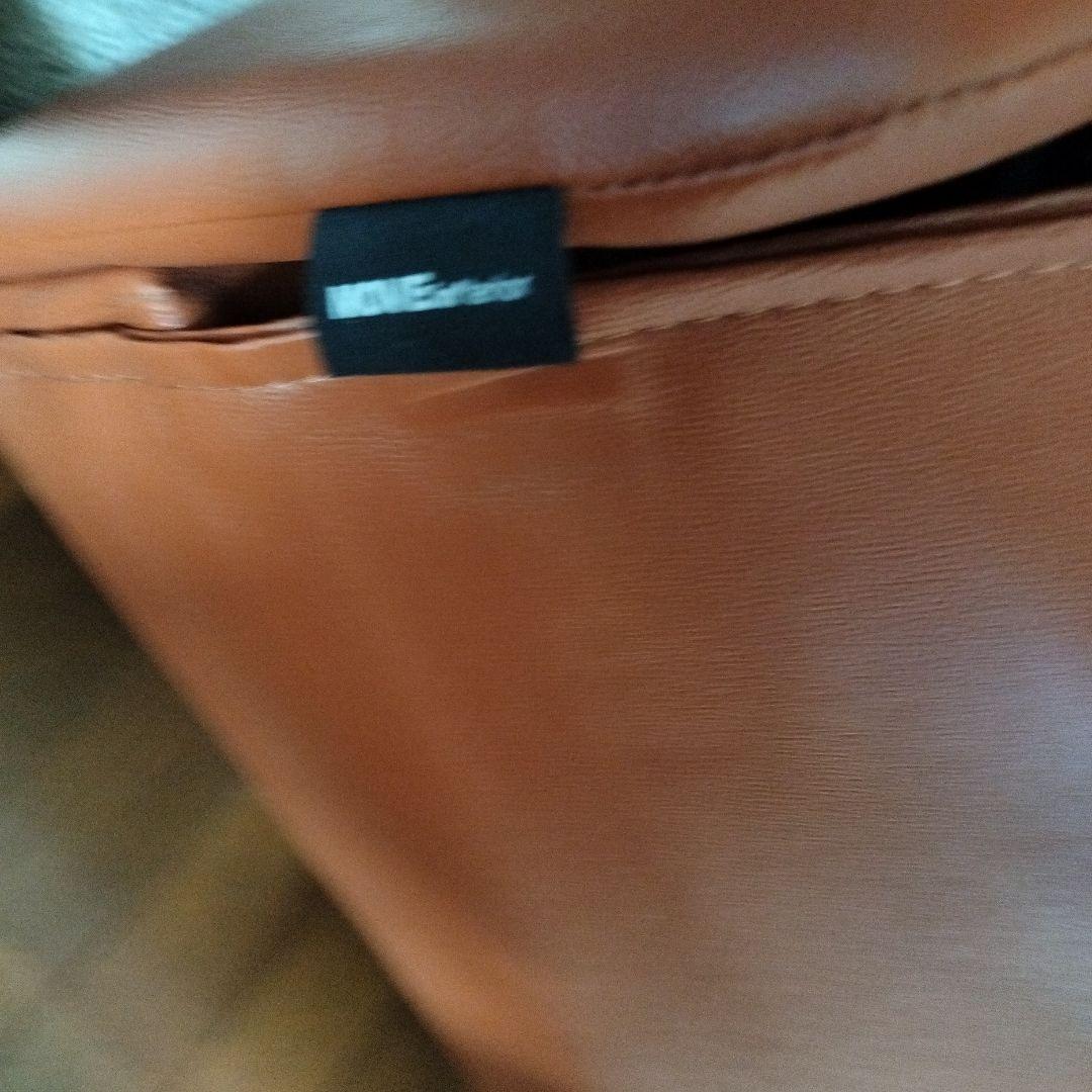 フランスベッド　ブラウン本革ソファ、ソファベッド