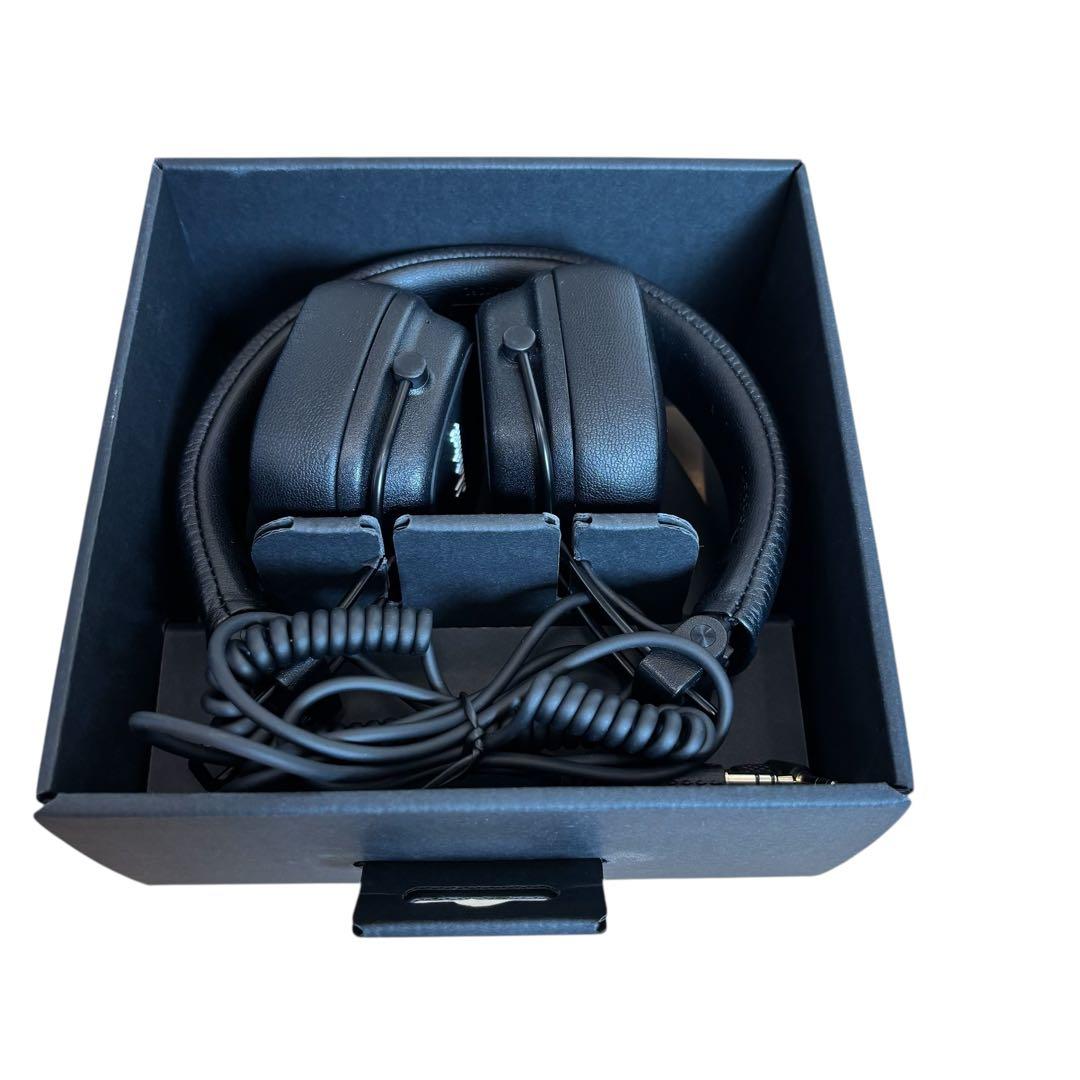 Marshall ワイヤレスオンイヤーヘッドホン Major Ⅳ ブラック