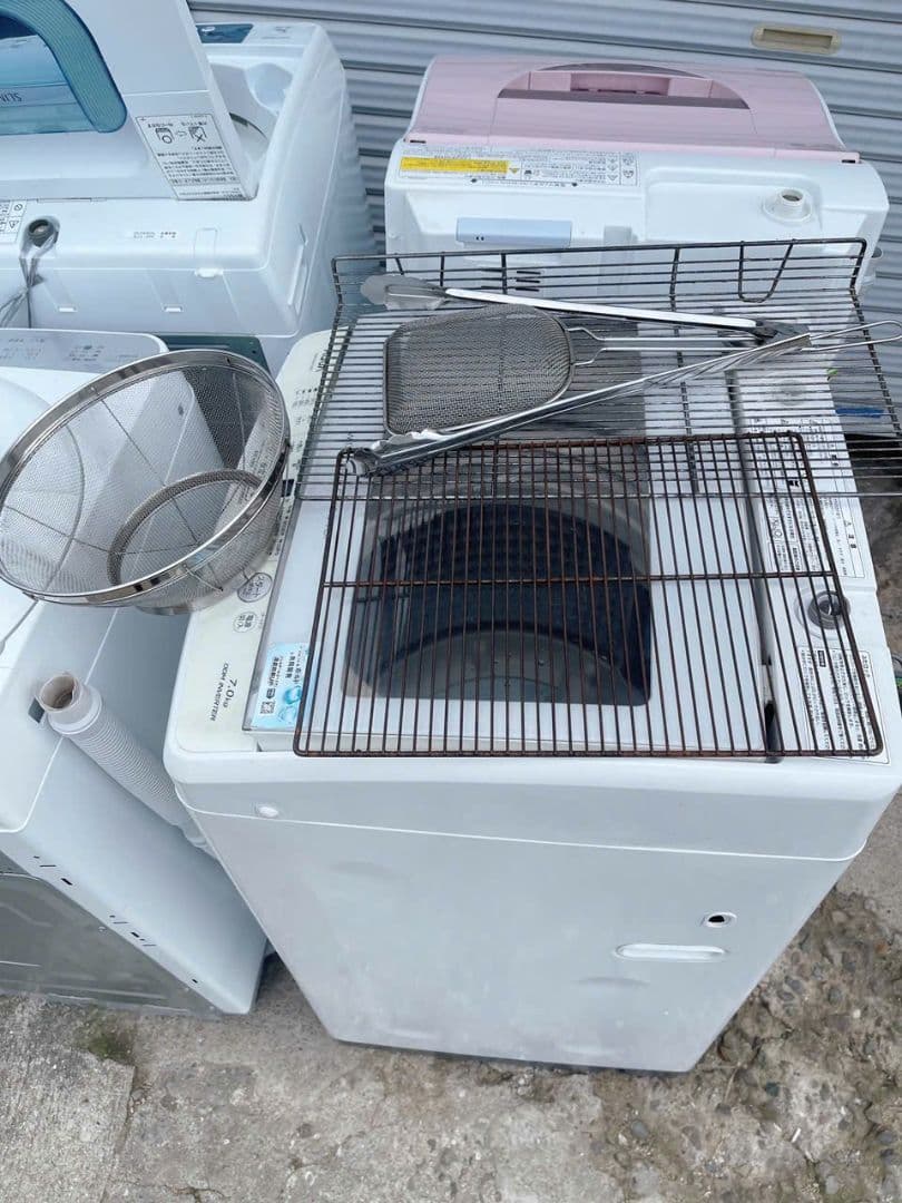 福岡配送無料　ガスフライヤー タニコー TGFL-45C LPガス　2019年製