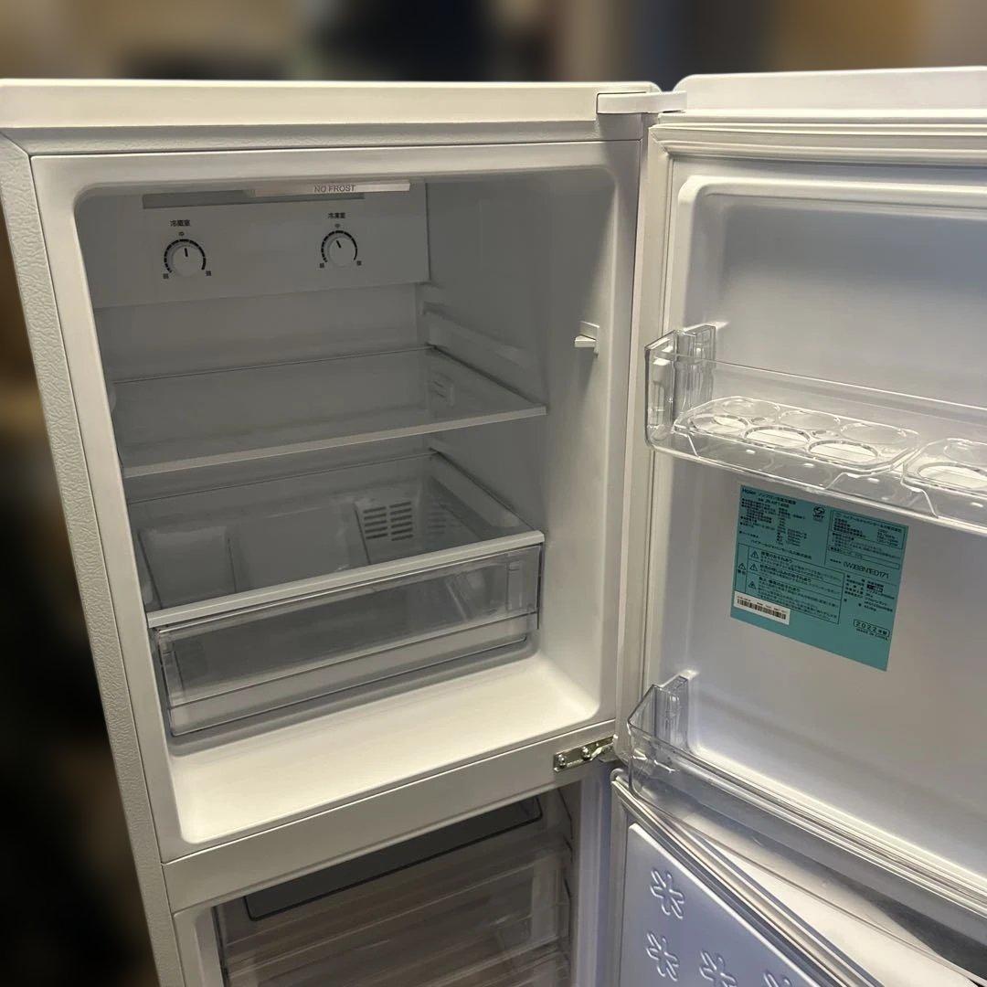 2022年製　Haier 148L 冷蔵庫【JR-NF148B-W】