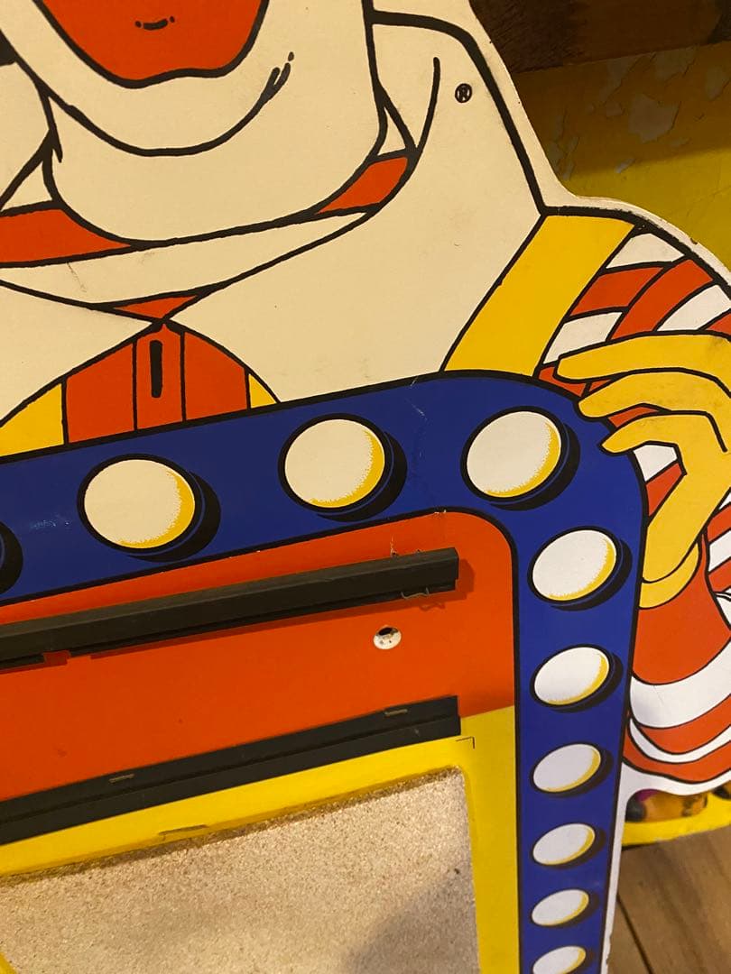 マクドナルド　看板　大型ボード　ヴィンテージ　激レア　ロナルド