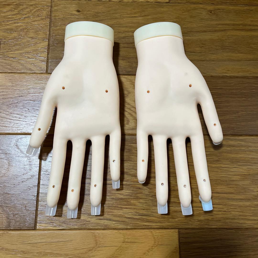 技能検定 JNEC 認定モデルハンド※お買い得セット本番用Fleurir